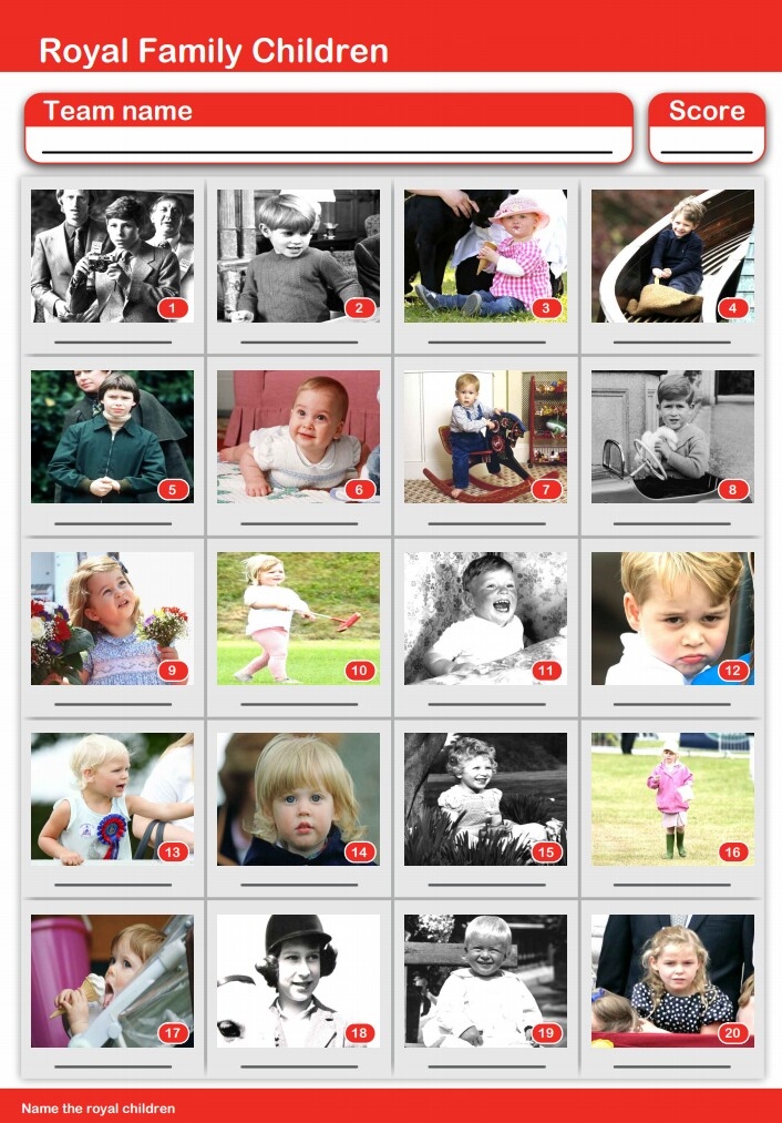 Free Picture Quiz – Pub Quiz Questions