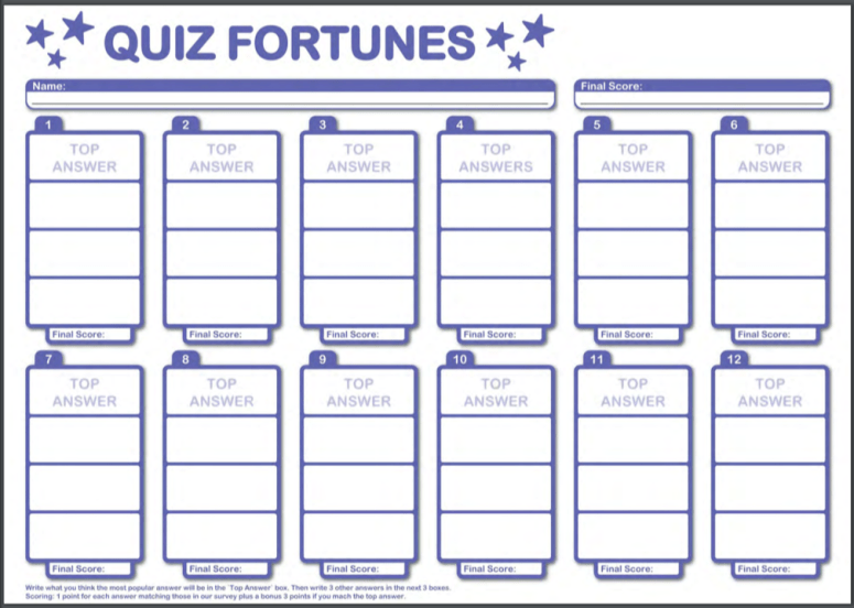 Quiz Fortunes Thumbnail